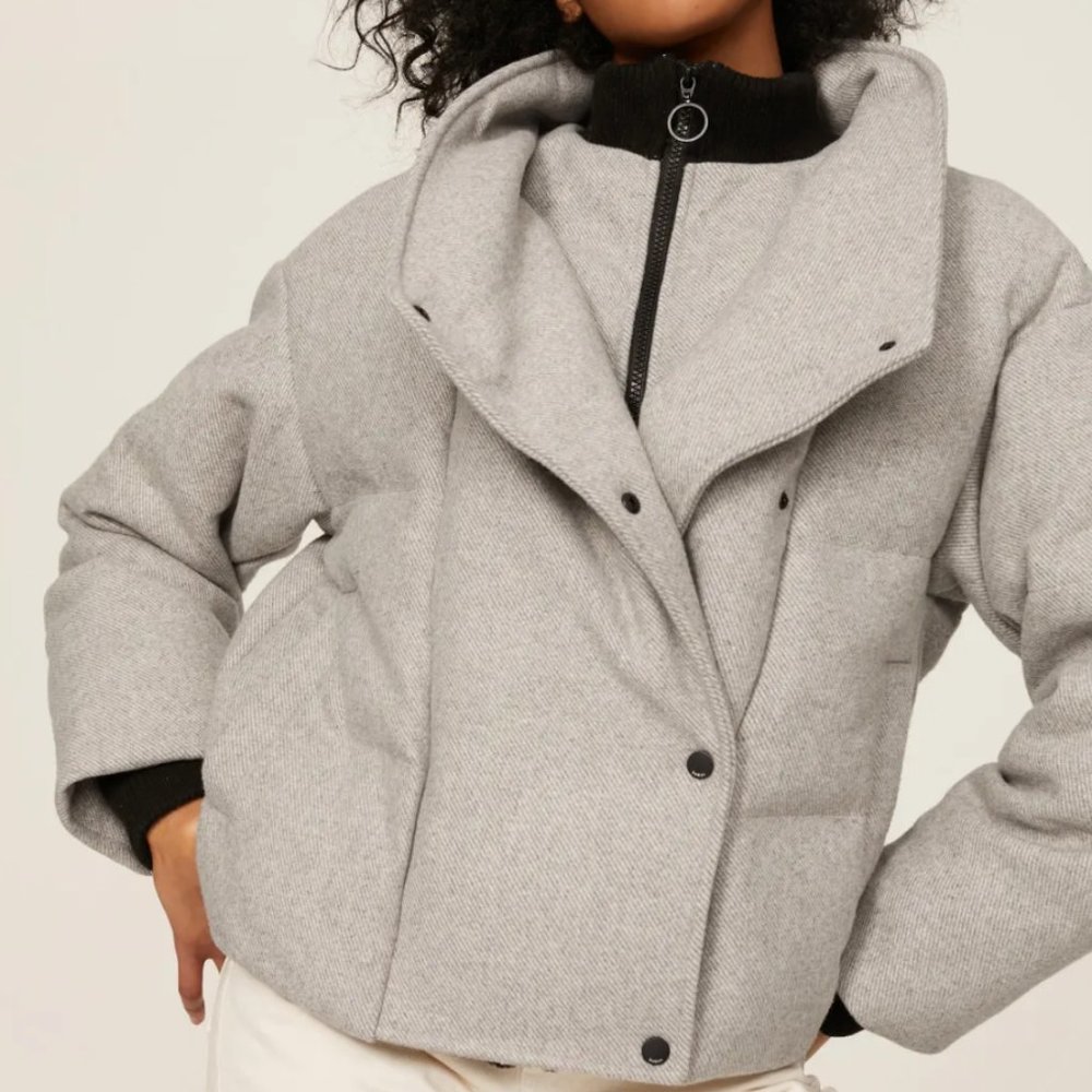NWT BA&SH Manteau Boston Puffer jacket coat Net-a-porter Shopbop Matches